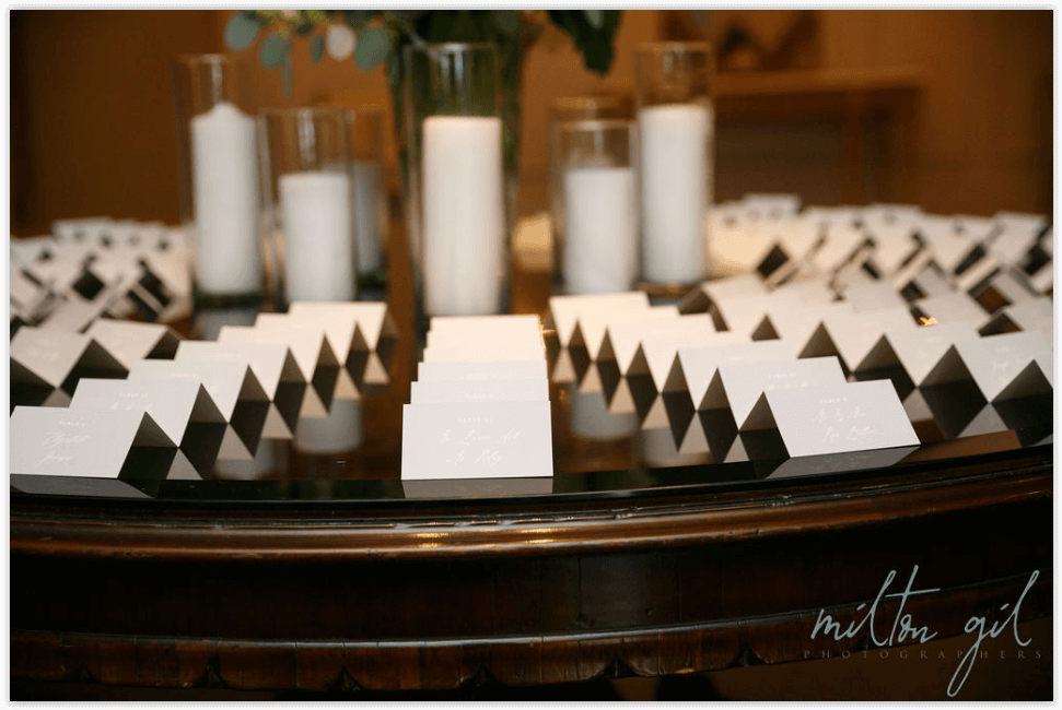 The Beauty of the Escort Card